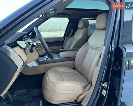 Черный Ленд Ровер Рендж Ровер, объемом двигателя 3 л и пробегом 94 тыс. км за 132900 $, фото 9 на Automoto.ua