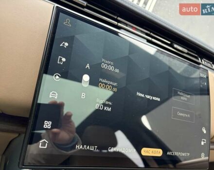 Чорний Ленд Ровер Рендж Ровер, об'ємом двигуна 4.39 л та пробігом 22 тис. км за 185500 $, фото 79 на Automoto.ua