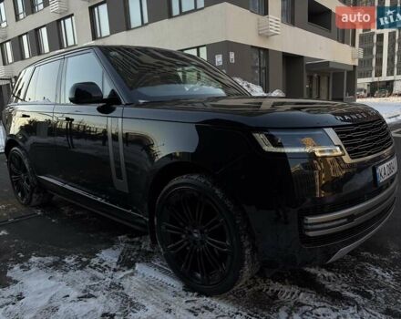 Чорний Ленд Ровер Рендж Ровер, об'ємом двигуна 3 л та пробігом 40 тис. км за 177333 $, фото 4 на Automoto.ua