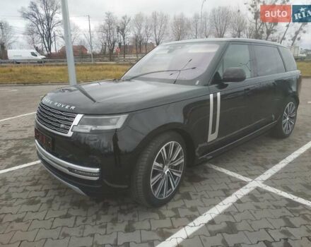 Черный Ленд Ровер Рендж Ровер, объемом двигателя 4.39 л и пробегом 55 тыс. км за 165000 $, фото 1 на Automoto.ua