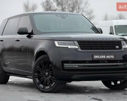 Черный Ленд Ровер Рендж Ровер, объемом двигателя 4.39 л и пробегом 67 тыс. км за 185000 $, фото 2 на Automoto.ua