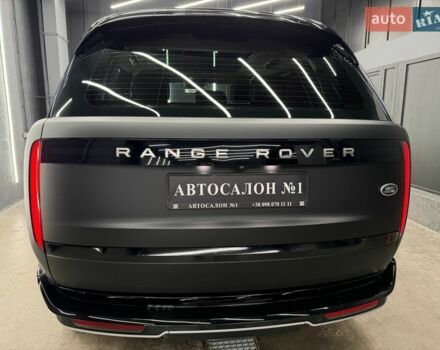 Черный Ленд Ровер Рендж Ровер, объемом двигателя 4.39 л и пробегом 46 тыс. км за 174000 $, фото 6 на Automoto.ua