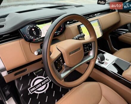 Черный Ленд Ровер Рендж Ровер, объемом двигателя 4.39 л и пробегом 67 тыс. км за 185000 $, фото 89 на Automoto.ua