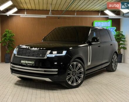 Черный Ленд Ровер Рендж Ровер, объемом двигателя 4.39 л и пробегом 70 тыс. км за 169000 $, фото 1 на Automoto.ua