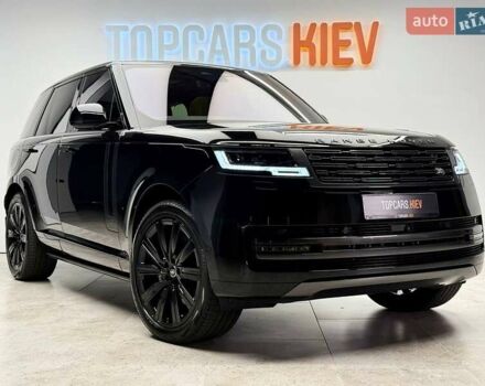 Ленд Ровер Рендж Ровер 2023 в Киеве на Automoto.ua Черный Ленд Ровер Рендж Ровер, объемом двигателя 3 л и пробегом 29 тыс. км за 187800 $, фото 2 на Automoto.ua