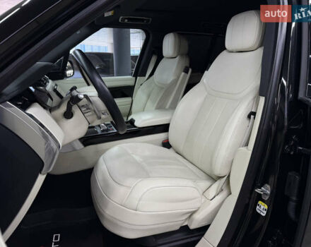 Черный Ленд Ровер Рендж Ровер, объемом двигателя 3 л и пробегом 64 тыс. км за 165000 $, фото 19 на Automoto.ua