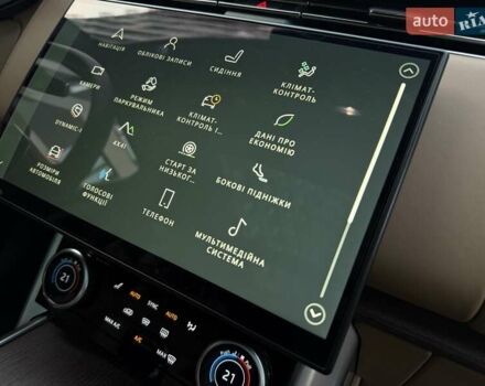 Ленд Ровер Рендж Ровер 2023 в Киеве на Automoto.ua Черный Ленд Ровер Рендж Ровер, объемом двигателя 4.39 л и пробегом 19 тыс. км за 221000 $, фото 8 на Automoto.ua