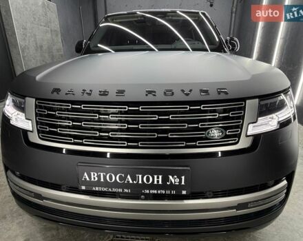 Черный Ленд Ровер Рендж Ровер, объемом двигателя 4.39 л и пробегом 46 тыс. км за 174000 $, фото 14 на Automoto.ua