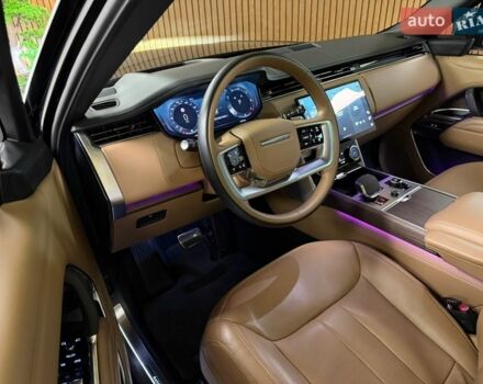 Черный Ленд Ровер Рендж Ровер, объемом двигателя 4.39 л и пробегом 70 тыс. км за 169000 $, фото 12 на Automoto.ua