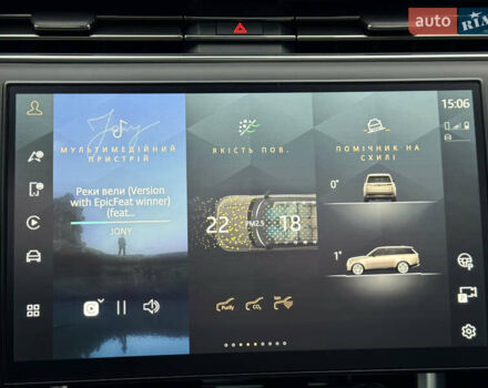 Черный Ленд Ровер Рендж Ровер, объемом двигателя 4.39 л и пробегом 49 тыс. км за 187000 $, фото 32 на Automoto.ua