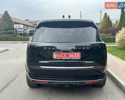 Ленд Ровер Рендж Ровер 2023 в Днепре (Днепропетровске) на Automoto.ua Черный Ленд Ровер Рендж Ровер, объемом двигателя 4.4 л и пробегом 20 тыс. км за 165000 $, фото 3 на Automoto.ua