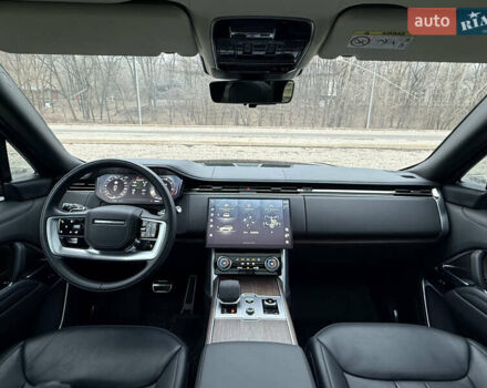 Черный Ленд Ровер Рендж Ровер, объемом двигателя 4.39 л и пробегом 49 тыс. км за 187000 $, фото 5 на Automoto.ua