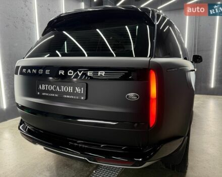 Черный Ленд Ровер Рендж Ровер, объемом двигателя 4.39 л и пробегом 46 тыс. км за 174000 $, фото 7 на Automoto.ua