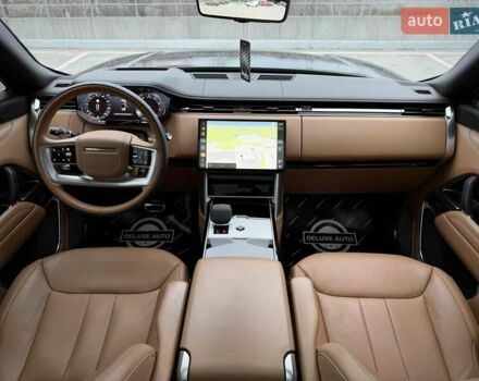 Черный Ленд Ровер Рендж Ровер, объемом двигателя 4.39 л и пробегом 67 тыс. км за 185000 $, фото 54 на Automoto.ua