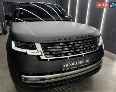 Черный Ленд Ровер Рендж Ровер, объемом двигателя 4.39 л и пробегом 46 тыс. км за 174000 $, фото 13 на Automoto.ua