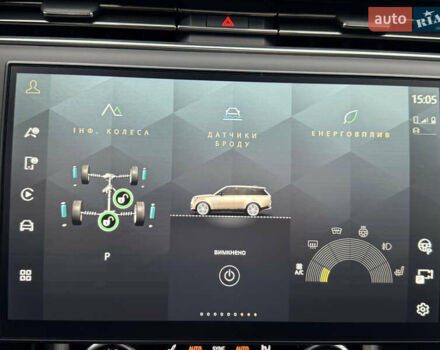 Черный Ленд Ровер Рендж Ровер, объемом двигателя 4.39 л и пробегом 49 тыс. км за 187000 $, фото 33 на Automoto.ua