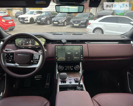 Черный Ленд Ровер Рендж Ровер, объемом двигателя 3 л и пробегом 33 тыс. км за 218500 $, фото 8 на Automoto.ua