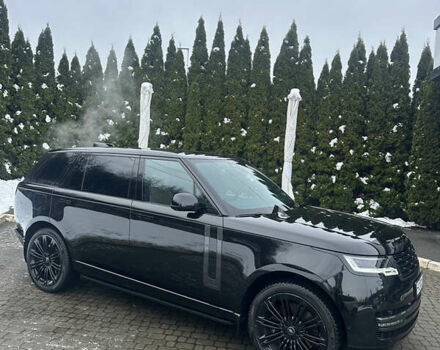 Черный Ленд Ровер Рендж Ровер, объемом двигателя 4.4 л и пробегом 61 тыс. км за 201000 $, фото 1 на Automoto.ua