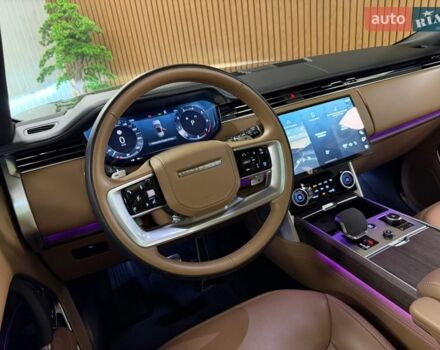 Черный Ленд Ровер Рендж Ровер, объемом двигателя 4.39 л и пробегом 70 тыс. км за 169000 $, фото 19 на Automoto.ua