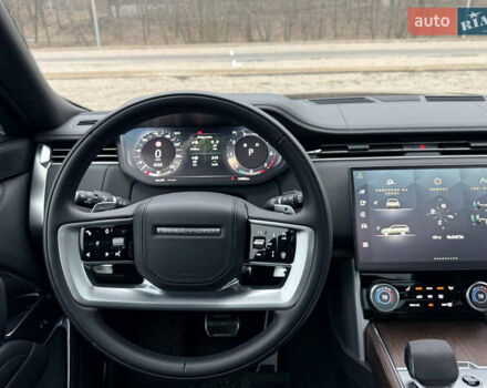 Черный Ленд Ровер Рендж Ровер, объемом двигателя 4.39 л и пробегом 49 тыс. км за 187000 $, фото 15 на Automoto.ua