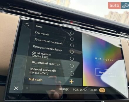 Чорний Ленд Ровер Рендж Ровер, об'ємом двигуна 3 л та пробігом 40 тис. км за 177111 $, фото 66 на Automoto.ua