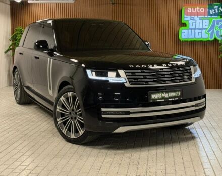Черный Ленд Ровер Рендж Ровер, объемом двигателя 4.39 л и пробегом 70 тыс. км за 169000 $, фото 7 на Automoto.ua