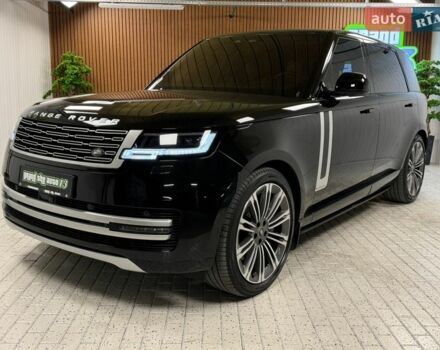 Черный Ленд Ровер Рендж Ровер, объемом двигателя 4.39 л и пробегом 70 тыс. км за 169000 $, фото 3 на Automoto.ua