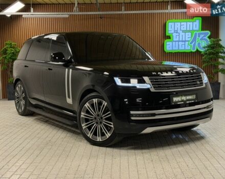 Черный Ленд Ровер Рендж Ровер, объемом двигателя 4.39 л и пробегом 70 тыс. км за 169000 $, фото 2 на Automoto.ua