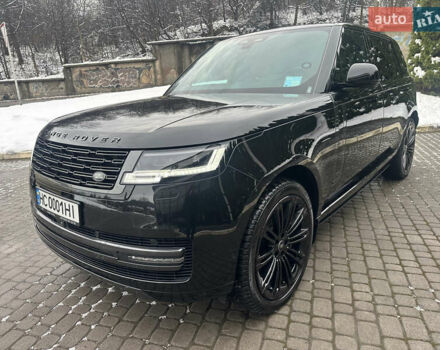Черный Ленд Ровер Рендж Ровер, объемом двигателя 4.4 л и пробегом 61 тыс. км за 201000 $, фото 4 на Automoto.ua