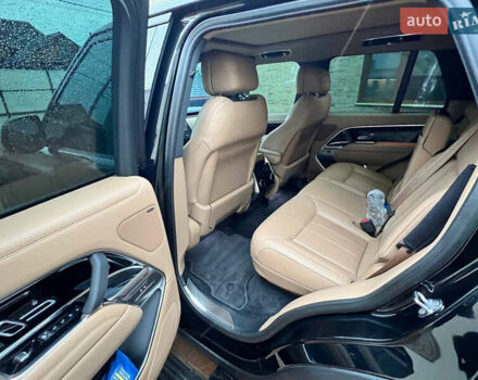 Черный Ленд Ровер Рендж Ровер, объемом двигателя 3 л и пробегом 29 тыс. км за 165000 $, фото 10 на Automoto.ua