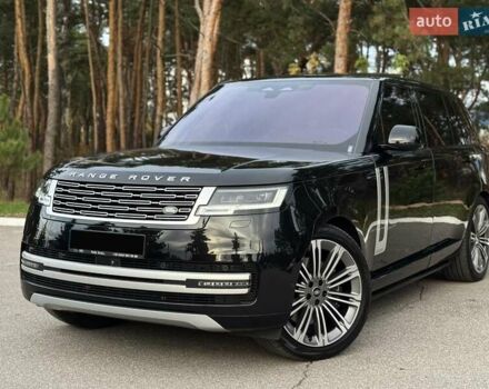Черный Ленд Ровер Рендж Ровер, объемом двигателя 4.39 л и пробегом 70 тыс. км за 163000 $, фото 1 на Automoto.ua