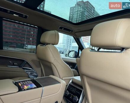 Ленд Ровер Рендж Ровер 2023 в Киеве на Automoto.ua Черный Ленд Ровер Рендж Ровер, объемом двигателя 4.39 л и пробегом 19 тыс. км за 221000 $, фото 16 на Automoto.ua