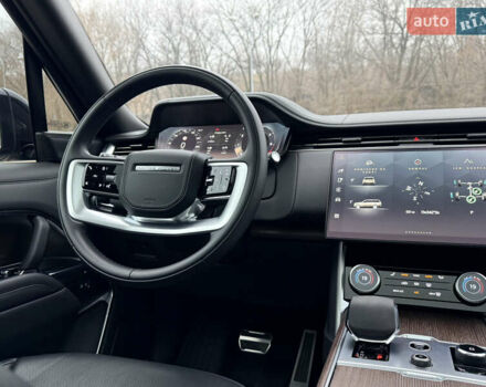 Черный Ленд Ровер Рендж Ровер, объемом двигателя 4.39 л и пробегом 49 тыс. км за 187000 $, фото 13 на Automoto.ua