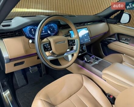 Черный Ленд Ровер Рендж Ровер, объемом двигателя 4.39 л и пробегом 70 тыс. км за 169000 $, фото 13 на Automoto.ua