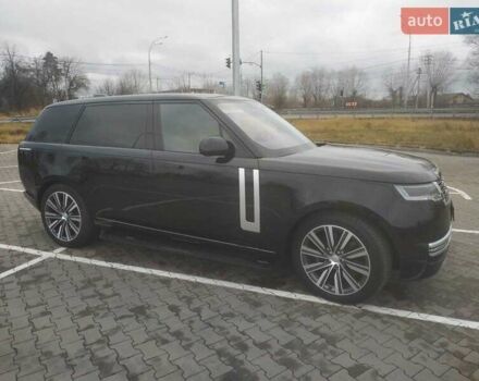 Черный Ленд Ровер Рендж Ровер, объемом двигателя 4.39 л и пробегом 55 тыс. км за 165000 $, фото 9 на Automoto.ua