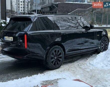 Черный Ленд Ровер Рендж Ровер, объемом двигателя 4.39 л и пробегом 20 тыс. км за 200000 $, фото 5 на Automoto.ua