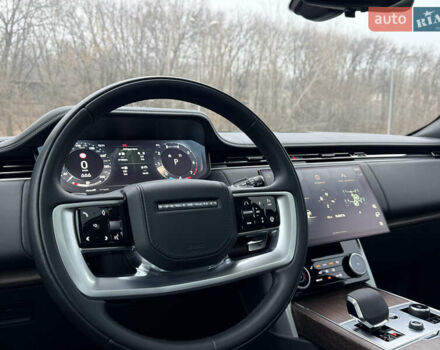 Черный Ленд Ровер Рендж Ровер, объемом двигателя 4.39 л и пробегом 49 тыс. км за 187000 $, фото 14 на Automoto.ua