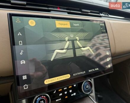 Черный Ленд Ровер Рендж Ровер, объемом двигателя 3 л и пробегом 39 тыс. км за 177111 $, фото 25 на Automoto.ua