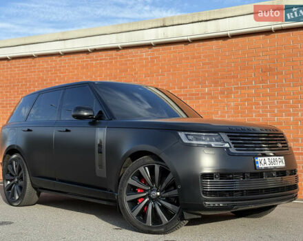 Черный Ленд Ровер Рендж Ровер, объемом двигателя 4.39 л и пробегом 27 тыс. км за 285000 $, фото 9 на Automoto.ua