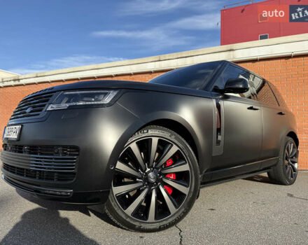 Черный Ленд Ровер Рендж Ровер, объемом двигателя 4.39 л и пробегом 27 тыс. км за 285000 $, фото 3 на Automoto.ua