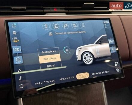 Черный Ленд Ровер Рендж Ровер, объемом двигателя 4.39 л и пробегом 35 тыс. км за 217000 $, фото 81 на Automoto.ua