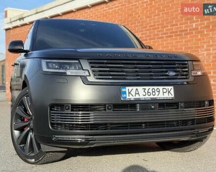 Черный Ленд Ровер Рендж Ровер, объемом двигателя 4.39 л и пробегом 27 тыс. км за 285000 $, фото 6 на Automoto.ua
