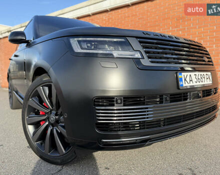 Черный Ленд Ровер Рендж Ровер, объемом двигателя 4.39 л и пробегом 27 тыс. км за 285000 $, фото 8 на Automoto.ua