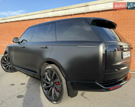 Черный Ленд Ровер Рендж Ровер, объемом двигателя 4.39 л и пробегом 27 тыс. км за 285000 $, фото 27 на Automoto.ua