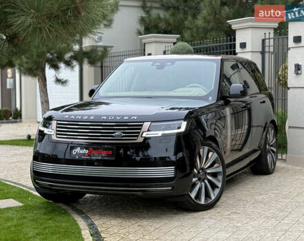Черный Ленд Ровер Рендж Ровер, объемом двигателя 4.39 л и пробегом 13 тыс. км за 290000 $, фото 7 на Automoto.ua
