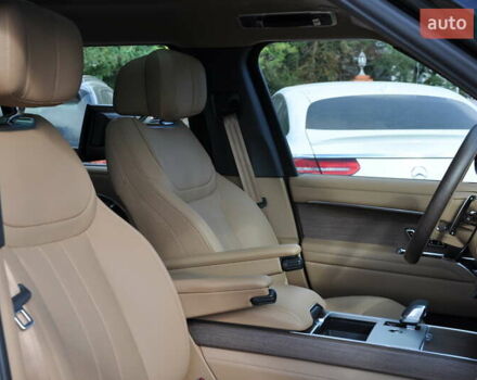 Черный Ленд Ровер Рендж Ровер, объемом двигателя 3 л и пробегом 1 тыс. км за 246169 $, фото 52 на Automoto.ua