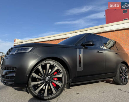 Черный Ленд Ровер Рендж Ровер, объемом двигателя 4.39 л и пробегом 27 тыс. км за 285000 $, фото 4 на Automoto.ua