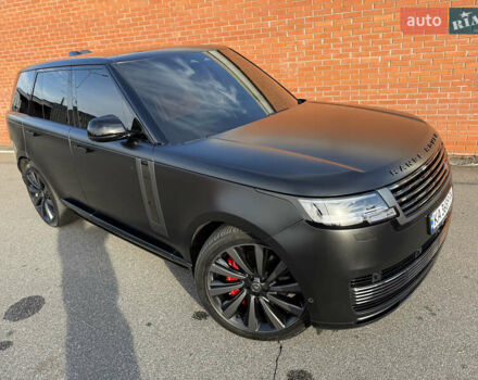 Черный Ленд Ровер Рендж Ровер, объемом двигателя 4.39 л и пробегом 27 тыс. км за 285000 $, фото 10 на Automoto.ua