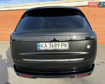 Черный Ленд Ровер Рендж Ровер, объемом двигателя 4.39 л и пробегом 27 тыс. км за 285000 $, фото 16 на Automoto.ua