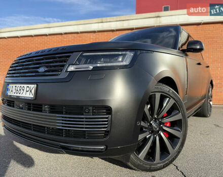 Черный Ленд Ровер Рендж Ровер, объемом двигателя 4.39 л и пробегом 27 тыс. км за 285000 $, фото 2 на Automoto.ua